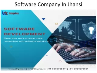Looking Best Software Company In Jhansi- Binplus