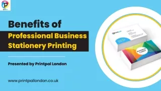 The Benefits of Professional Business Stationery Printing