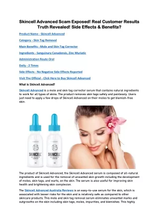 skincell advanced scam exposed real customer