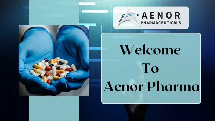 welcome to aenor pharma