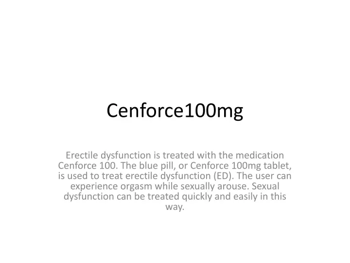 cenforce100mg