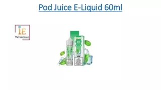pod juice e liquid 60ml