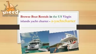 Browse Boat Rentals in the US Virgin islands yacht charter - a-yachtcharter