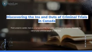 Discovering the Ins and Outs of Criminal Trials in Canada