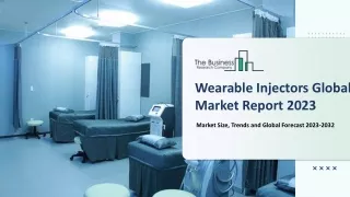wearable injectors global market report 2023