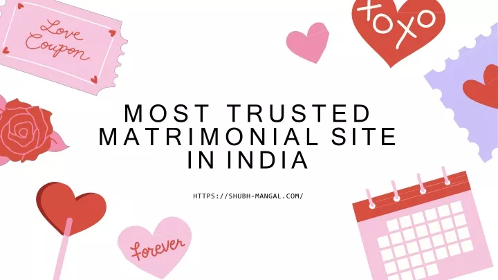 most trusted matrimonial site in india