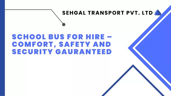 sehgal transport pvt ltd