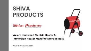 Most Prominent Electric Heater & Immersion Heater