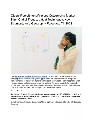 global recruitment process outsourcing market