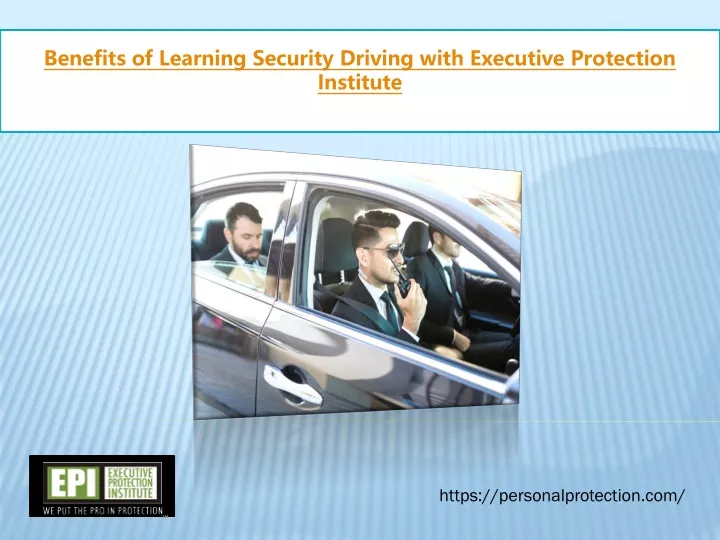 benefits of learning security driving with