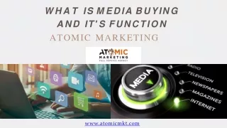 What is Media Buying and it's Function - Atomic Marketing