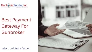 best payment gateway for gunbroker