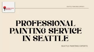 Hire Professional Painting Service in Seattle