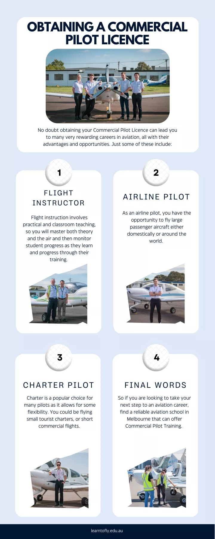 obtaining a commercial pilot licence
