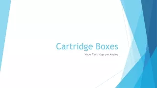 cartridge boxes