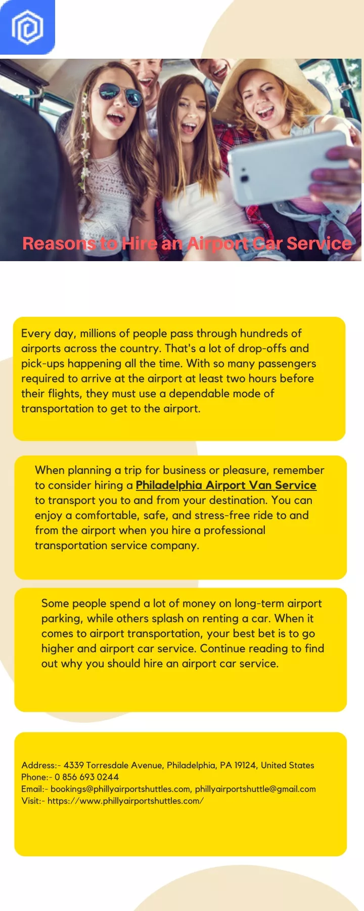 reasons to hire an airport car service