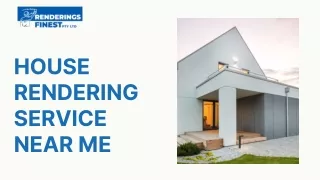 House Rendering Service near me