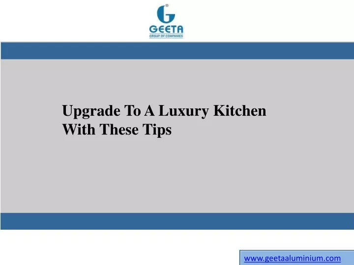 upgrade to a luxury kitchen with these tips