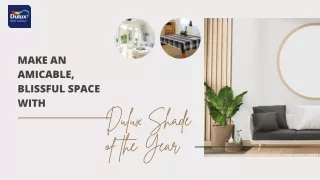 make an amicable blissful space with