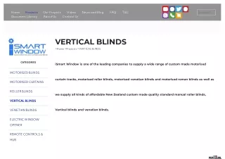 Modern Vertical Blinds - ismartwindownz