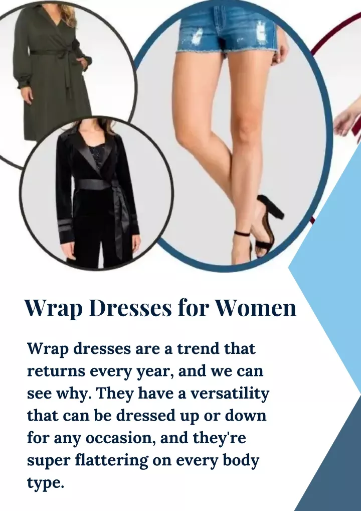 wrap dresses for women
