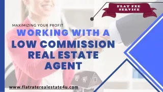 Low commission real estate agents