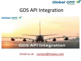GDS API Integration