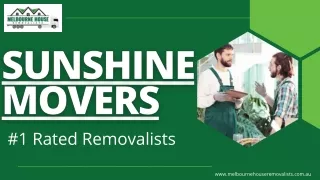 Sunshine House Movers | Melbourne House Removalists