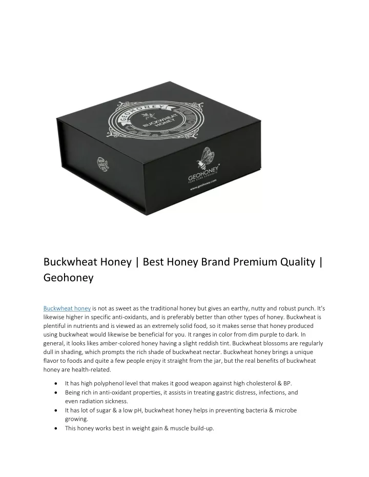 buckwheat honey best honey brand premium quality