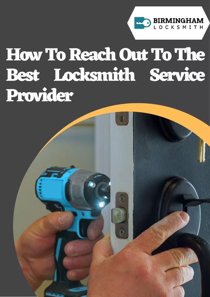how to reach out to the best locksmith service