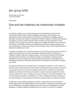 ab group sarl