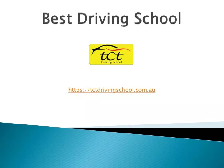 best driving school