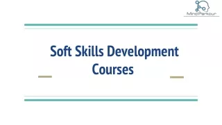 advanced communication skills course-Mind Parkour