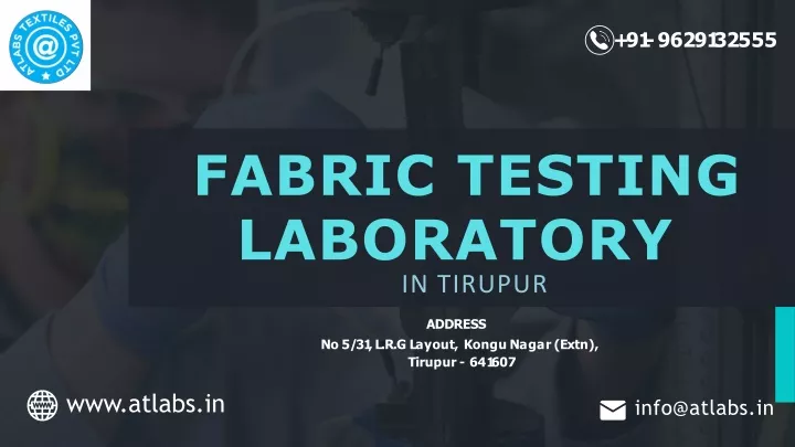 fabric testing laboratory