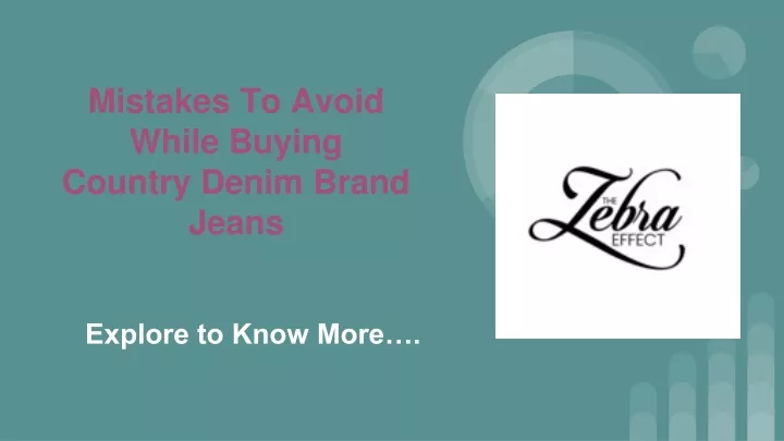 mistakes to avoid while buying country denim brand jeans