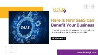 Here Is How SaaS Can Benefit Your Business