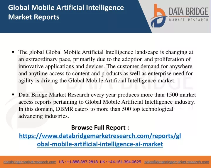 global mobile artificial intelligence market
