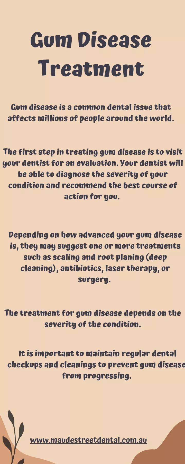 gum disease treatment