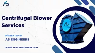 centrifugal blower services