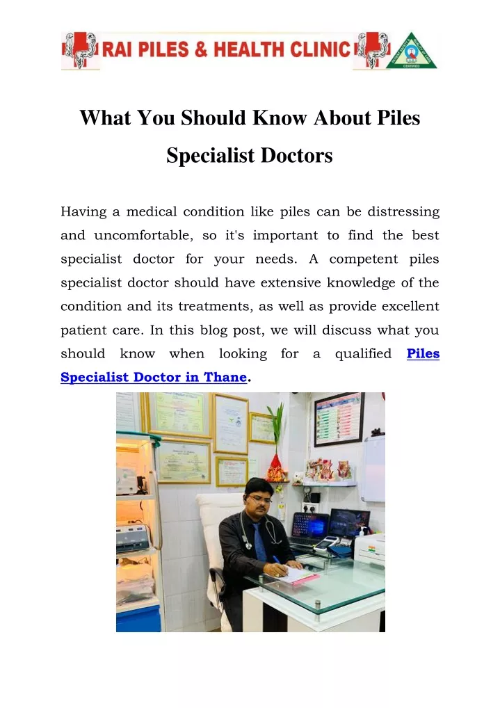 what you should know about piles