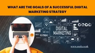 WHAT ARE THE GOALS OF A SUCCESSFUL DIGITAL MARKETING STRATEGY