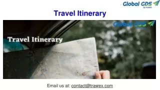 Travel Itinerary