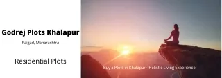 godrej plots khalapur