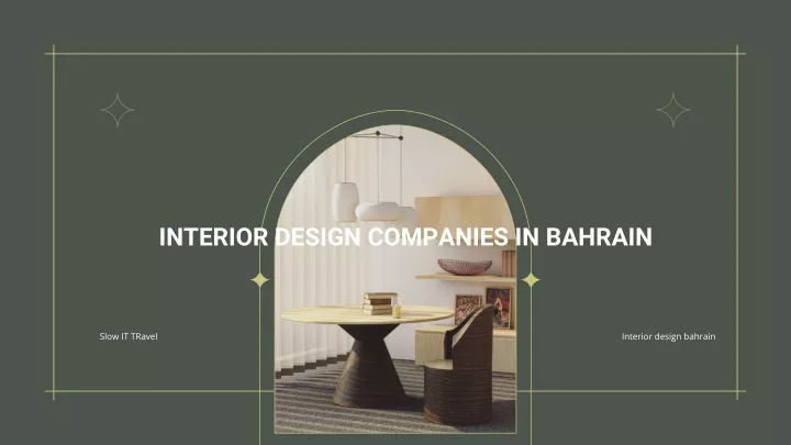 interior design companies in bahrain