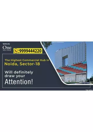 Best Investment options in  Wave One Noida