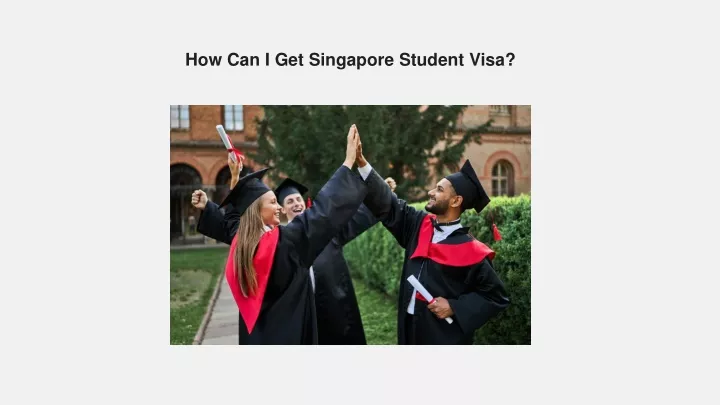 how can i get singapore student visa