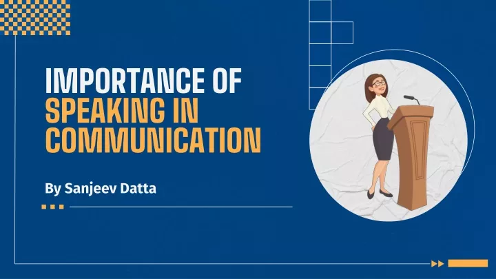 importance of speaking in communication