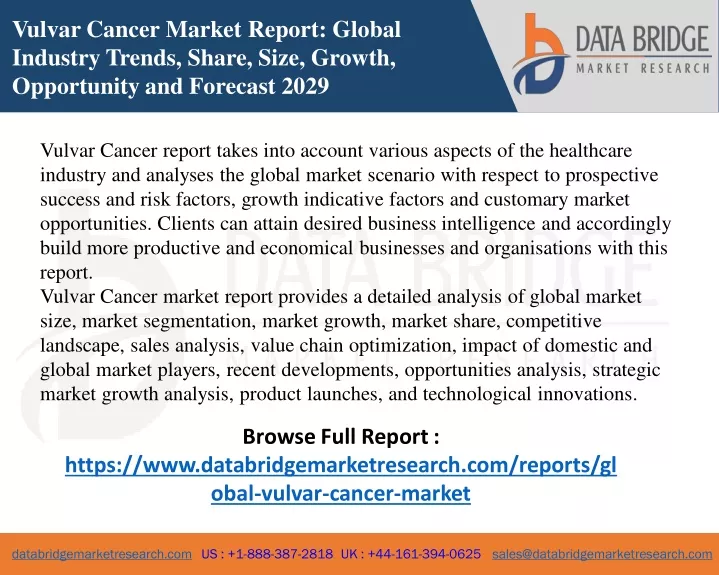 vulvar cancer market report global industry