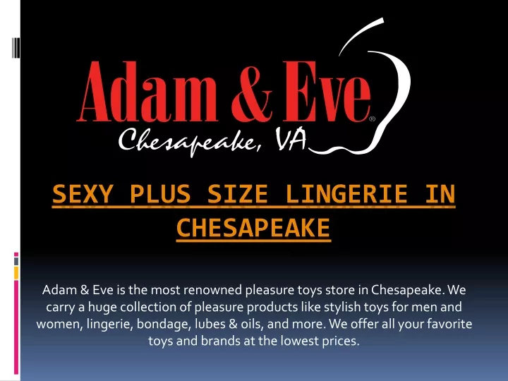 sexy plus size lingerie in chesapeake