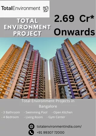 Total Environment Project in Bangalore (4)